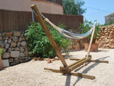 Estructura de hamaca sólida para jardín