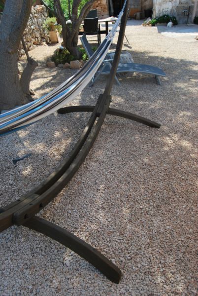 Estructura de hamaca sólida para jardín