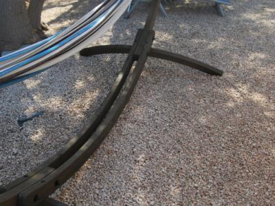 Estructura de hamaca sólida para jardín