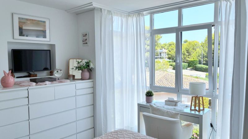 Meerblick, Santa Ponsa, 3-SZ Wohnung, Garage & Pool - Top Saniert, Gated Community