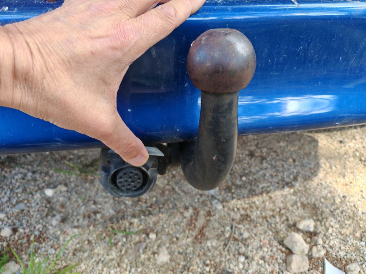 Mercedes Benz Vaneo Diesel, 08/2004, 91 PS, TÜV bis 09.12.26, blau, Anhängerkupplung & PKW-Anhänger