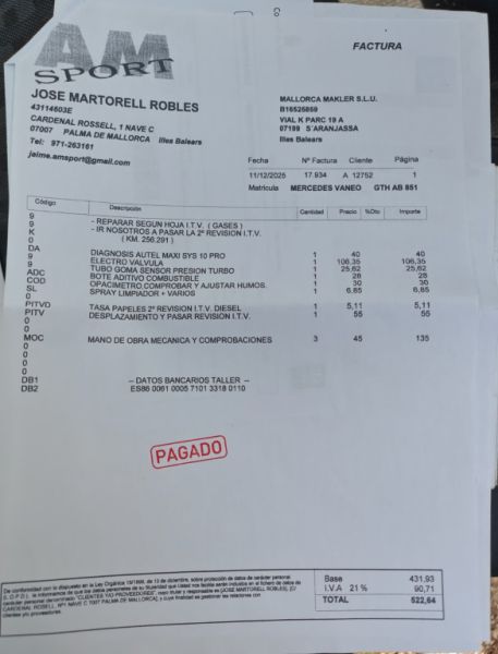 Mercedes Benz Vaneo Diesel, 08/2004, 91 PS, TÜV bis 09.12.26, blau, Anhängerkupplung & PKW-Anhänger