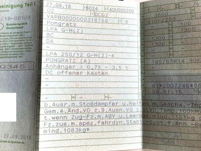 Mercedes Benz Vaneo Diesel, 08/2004, 91 PS, TÜV bis 09.12.26, blau, Anhängerkupplung & PKW-Anhänger