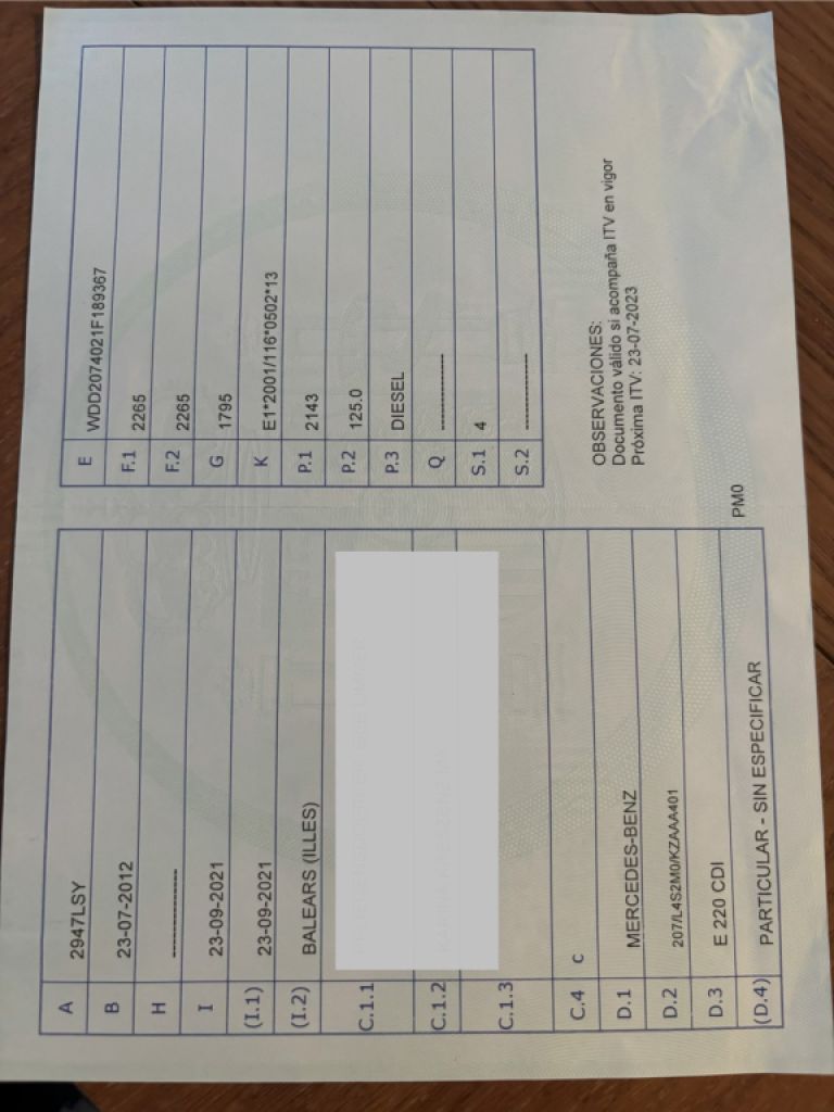 Mercedes E 220 CDI Cabriolet