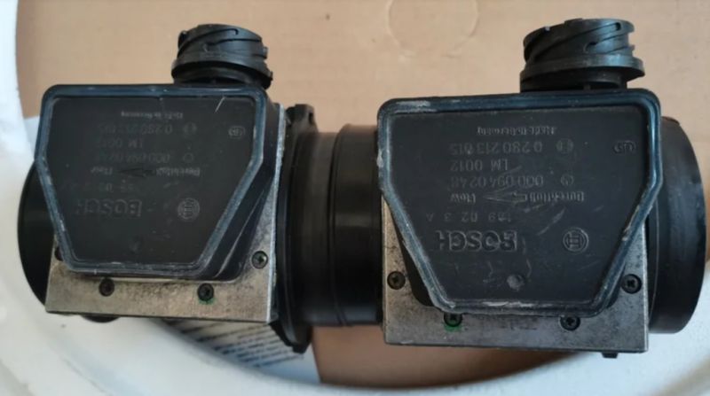 Mercedes sl r230 luftmassenmesser lmm motor m120 neu