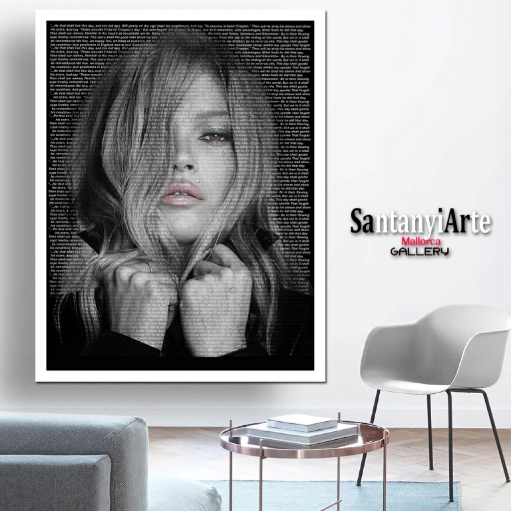 Merilyn Künstler: Jomiku Leinwandbild, Unikat oder Druckgrafik auf Leinwand signiert-nummeriert. Gro