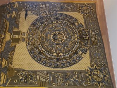 Tapiz mexicano de pared – Calendario maya – aprox. 200 x 220 cm