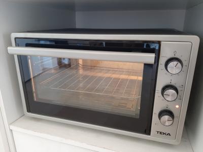 Mini Backofen TEKA  - ein kleiner  Backofen - aber funktioniert wie ein Grosser