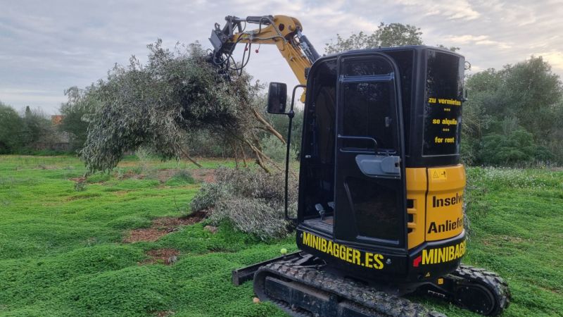 Minibagger # Radlader & Anhänger- Vermietung