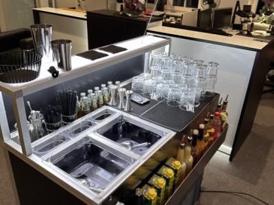 barra de cócteles móvil, catering de cócteles, boda, cumpleaños, evento