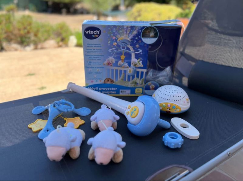 Mobile für Babie zum einschlafen mit Licht und Musik Vtech