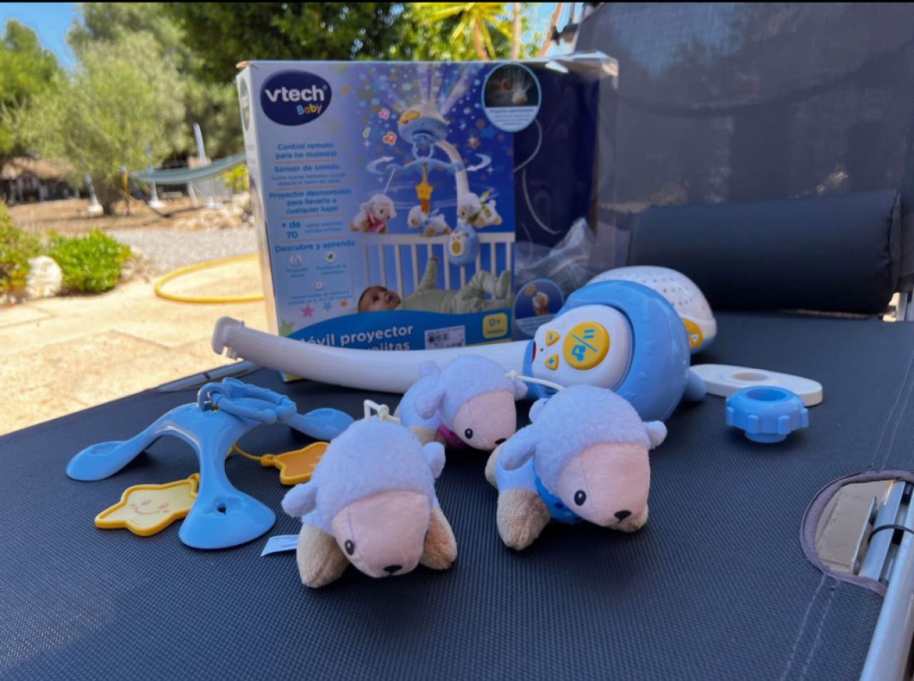 Mobile für Babie zum einschlafen mit Licht und Musik Vtech