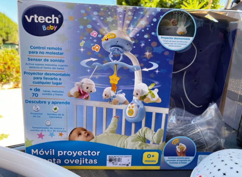 Mobile für Babie zum einschlafen mit Licht und Musik Vtech