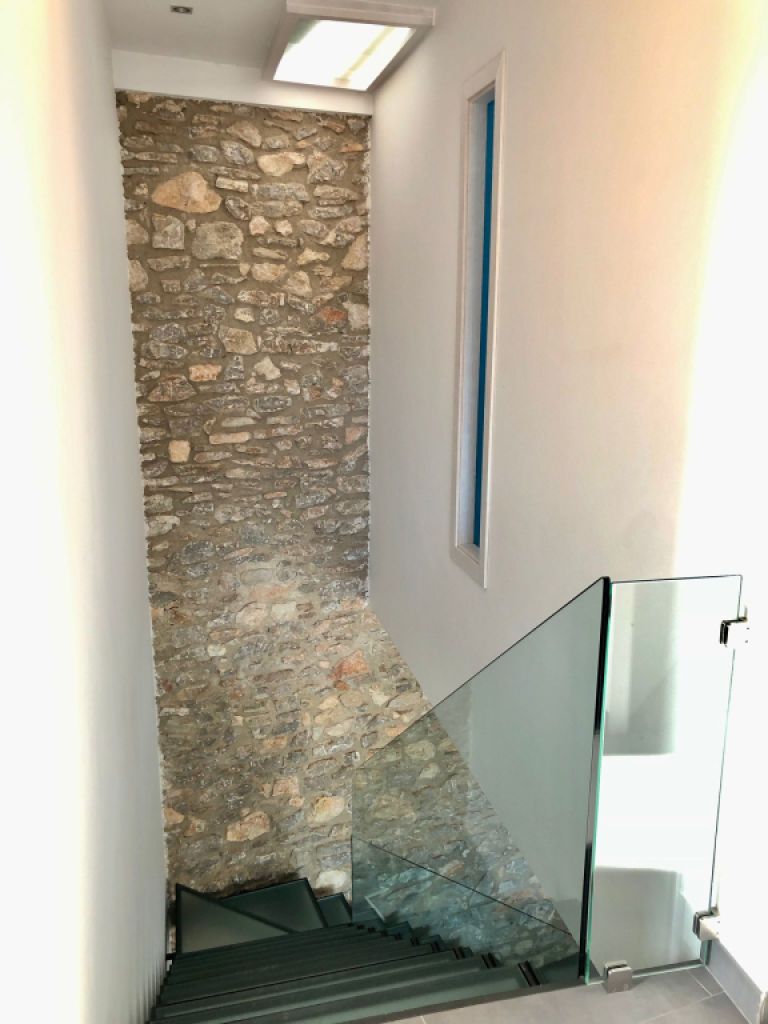 Modern 3-storey house with swimming pool, in the town of Cas Concos, Mallorca, June and July 2025