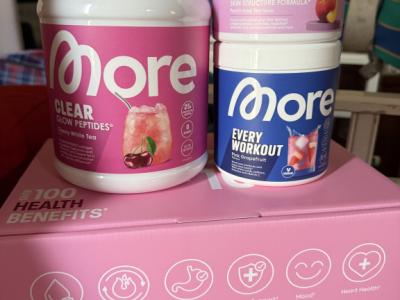 MORE Produkte abzugeben