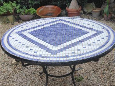 Mesa de mosaico