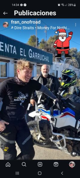 Curvas en moto Tramuntana