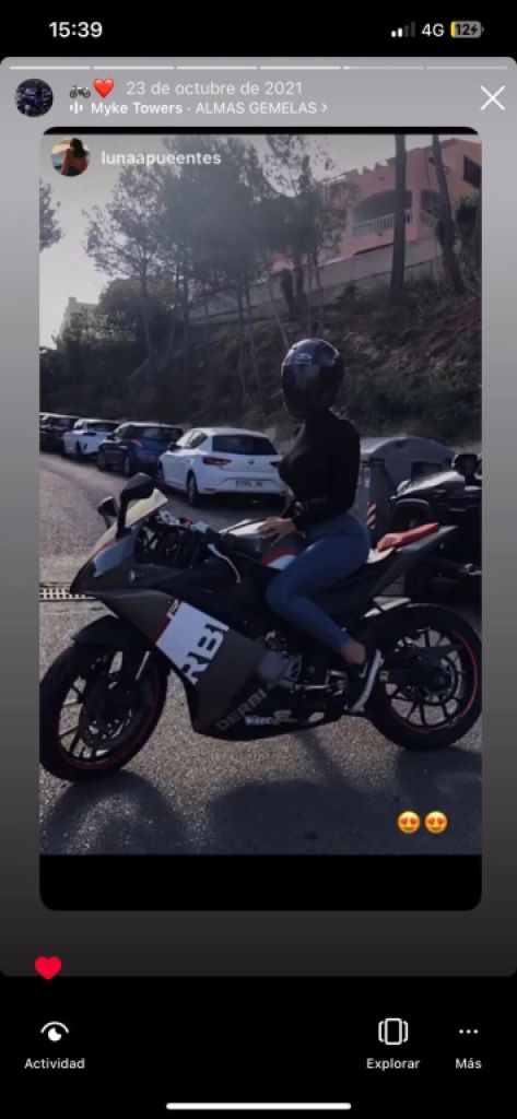 Motocicleta  1.500€