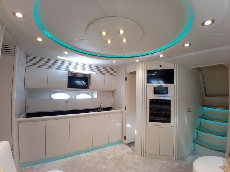 Motoryacht Motorboot Powerboot Pershing 54 Tausch mit Immobilie Boot Yacht  Auto möglich