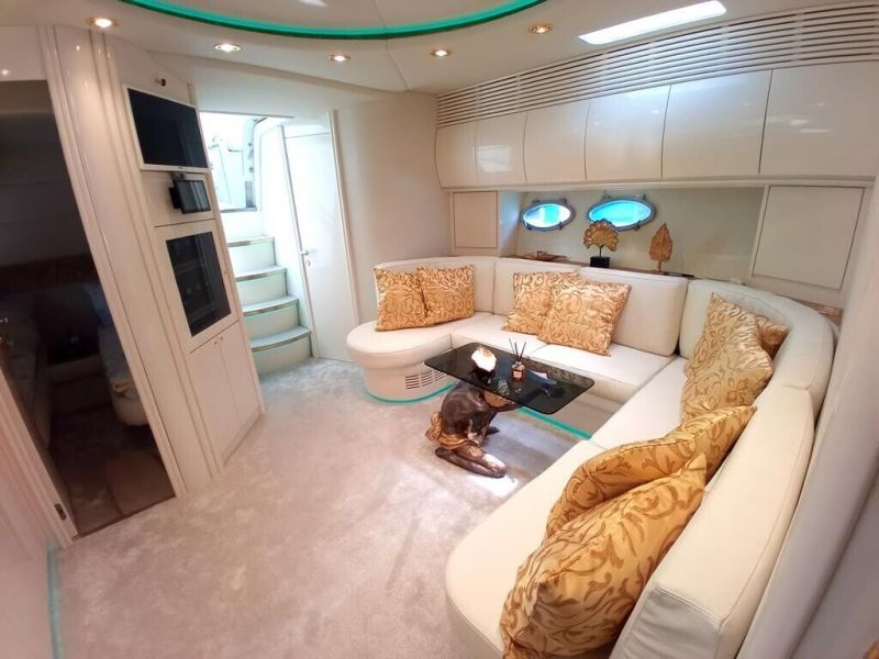 Motoryacht Motorboot Powerboot Pershing 54 Tausch mit Immobilie Boot Yacht  Auto möglich