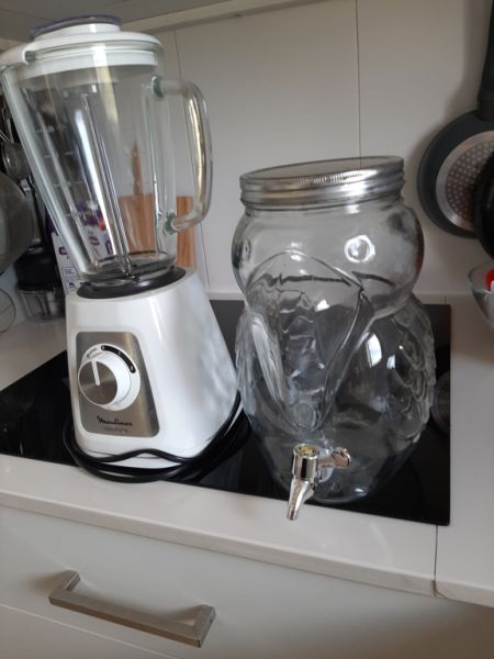 Moulinex  Standmixer      LM4351 Blendforce  plus Getränkespender gratis dazu