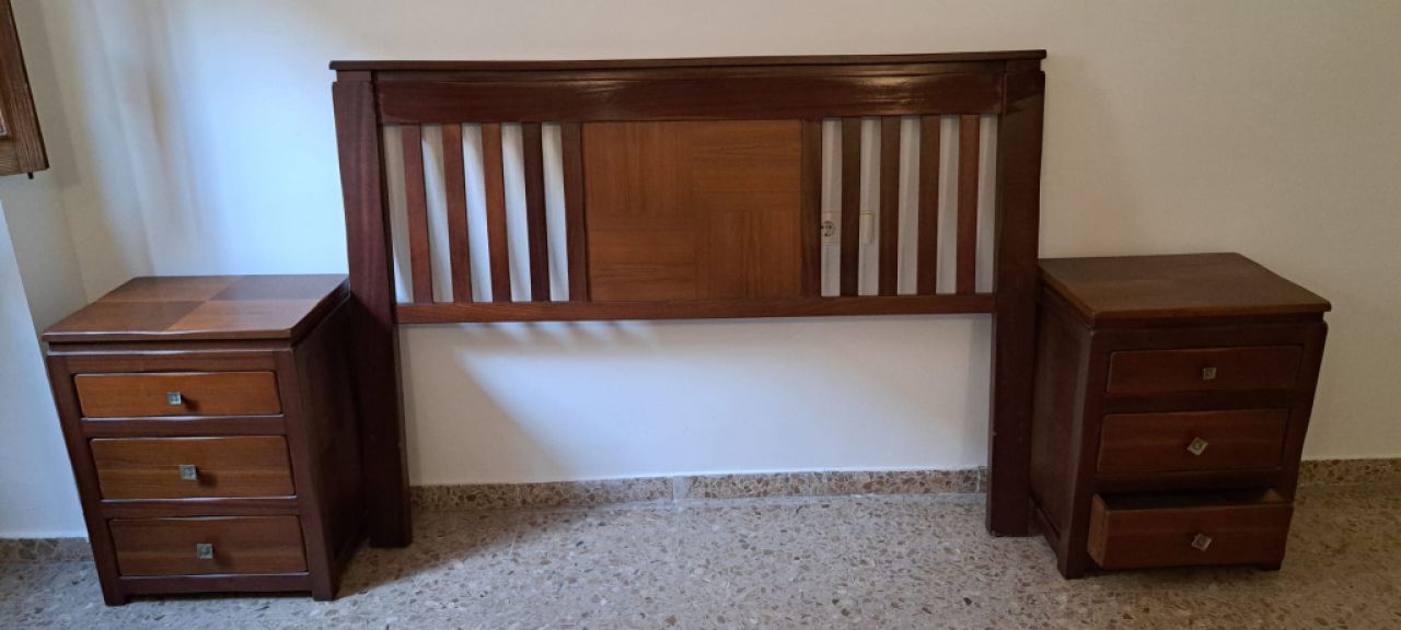 Mesillas y cabecero para cama 150
