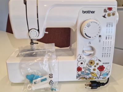 Máquina de coser Brother JX2517 – como nueva