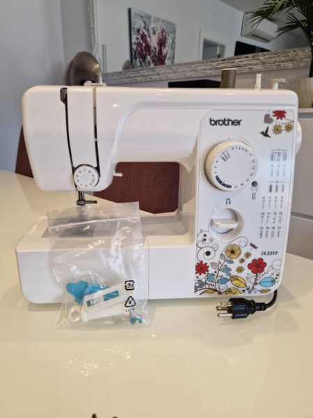 Máquina de coser Brother JX2517 – como nueva