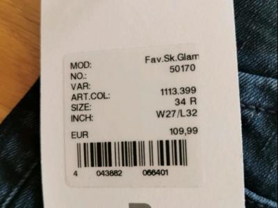 NEU! Edle Jeans von PIERRE CARDIN, Gr. 27/32, Blau NEU!