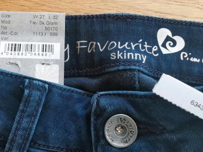 NEU! Edle Jeans von PIERRE CARDIN, Gr. 27/32, Blau NEU!