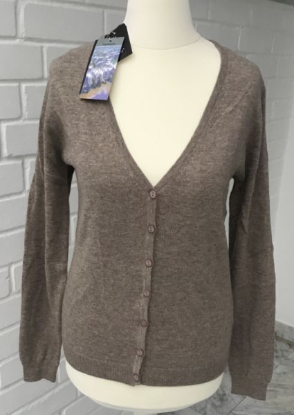 NEU! Edle Strickjacke von“ASSUILI“Italy, Gr.M, Cashmere Seide NEU!