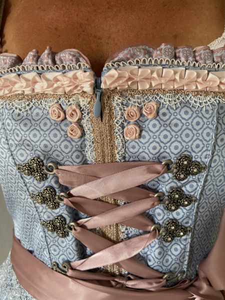 Neu KRÜGER Dirndl Größe 42 Tracht Stickerei