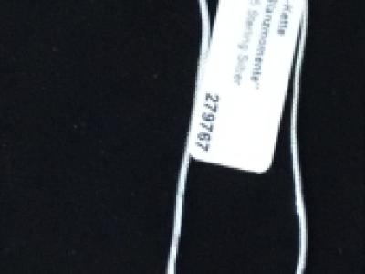 ¡NUEVO! Cadena de plata 925 sterling, colgante con strass