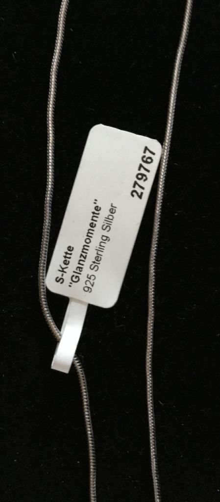 ¡NUEVO! Cadena de plata 925 sterling, colgante con strass