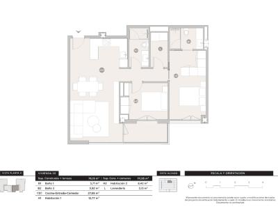 Piso de obra nueva en Santa Catalina