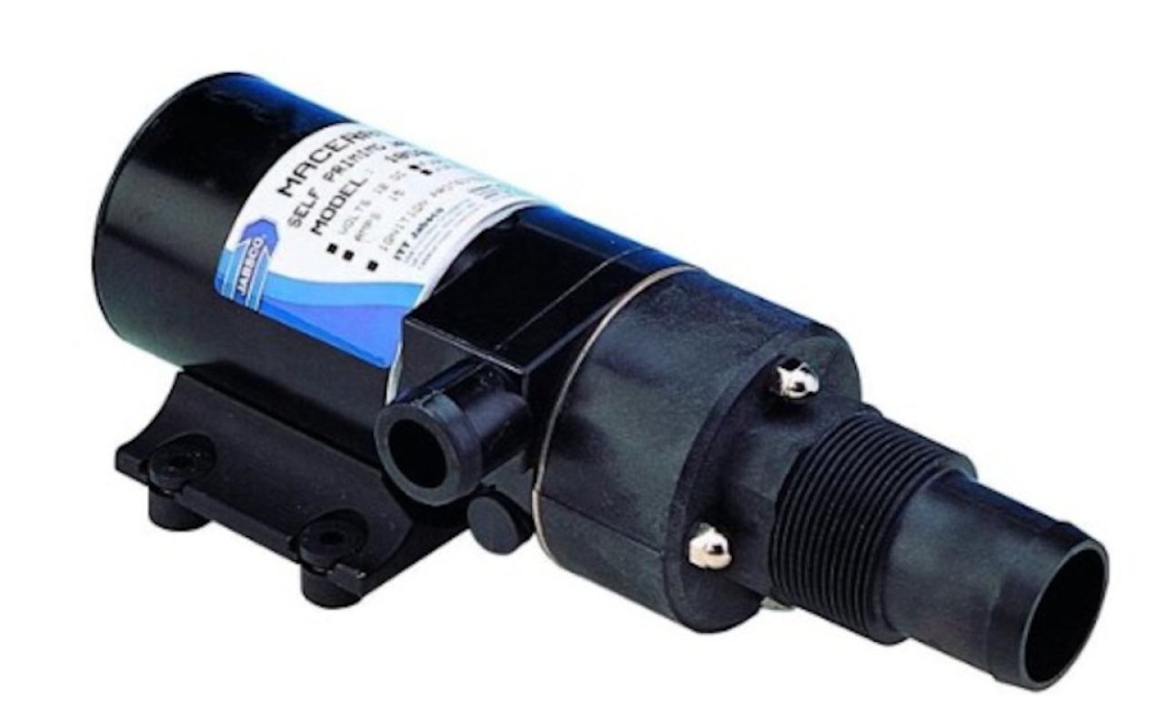 neue Jabsco 18590-2094 Fäkalienpumpe mit Zerhacker, 46 LPM, NIT, 24V