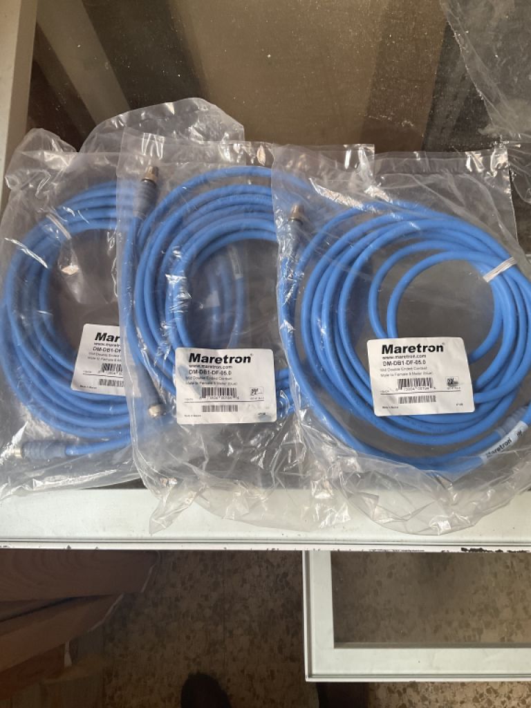 neue Maretron DM-DB1-DF-06.0 – Doppelkabel-Extremkabel, 6 m, Farbe Blau