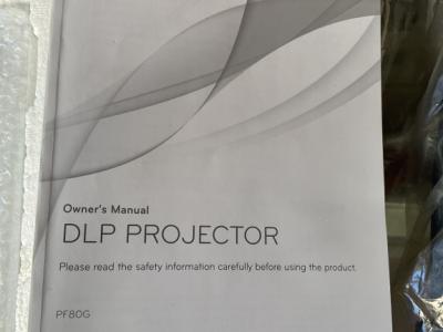 new LG DPL projector PF80G
