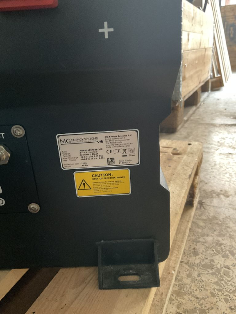 JUEGO de Almacenamiento de Energía NUEVO – MG Energy Systems