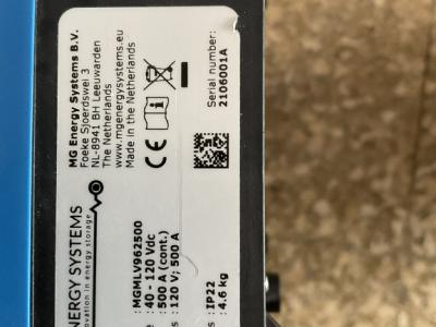 JUEGO de Almacenamiento de Energía NUEVO – MG Energy Systems