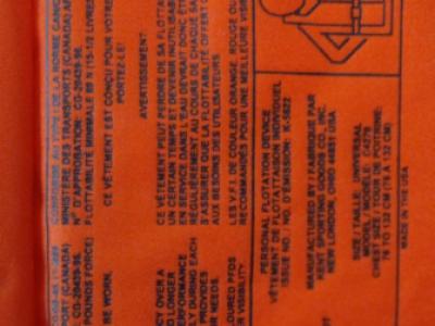 Nuevo Chaleco Salvavidas Niños XS