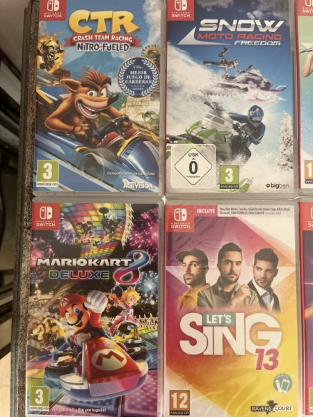 Nintendo Switch inkl Spiele, Controller / Set Handheld-Spielkonsole 15,8 cm (6,2") 32 GB