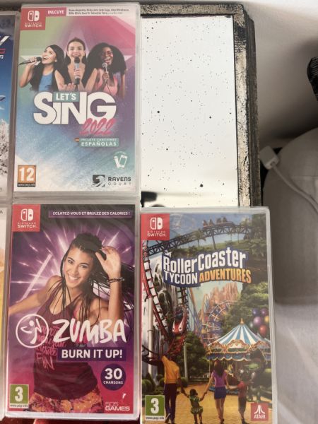 Nintendo Switch inkl Spiele, Controller / Set Handheld-Spielkonsole 15,8 cm (6,2") 32 GB