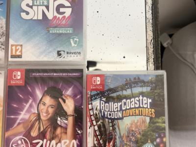 Nintendo Switch inkl Spiele, Controller / Set Handheld-Spielkonsole 15,8 cm (6,2") 32 GB