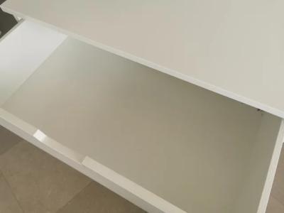 Cómoda NORDLI vertical, 3 cajones, blanca