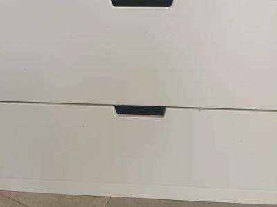 Cómoda NORDLI vertical, 3 cajones, blanca