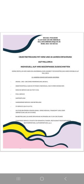 Atención de propiedades: plazas disponibles