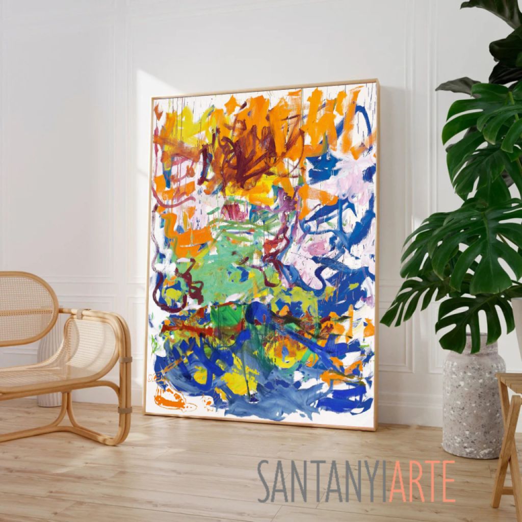 Óleo - pieza única sobre lienzo