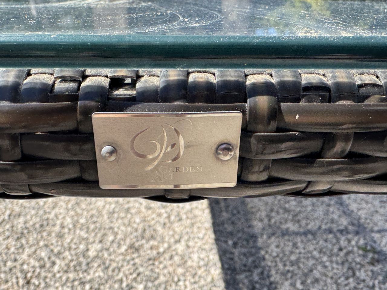 Mesa de exterior 220x120x72