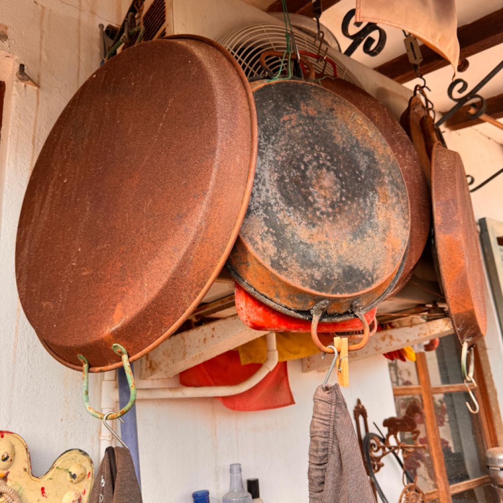 Paella Pfannen/Brennring